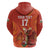Custom Wales Football Go Champions Zip Hoodie Cymru am byth Red Style