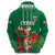 Custom Wales Football Go Champions Hoodie Cymru am byth Green Style