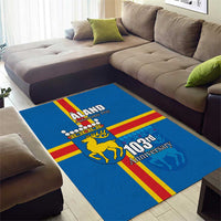 Aland's Autonomy Day Area Rug 103rd Anniversary