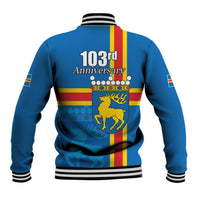 Aland's Autonomy Day Baseball Jacket 103rd Anniversary