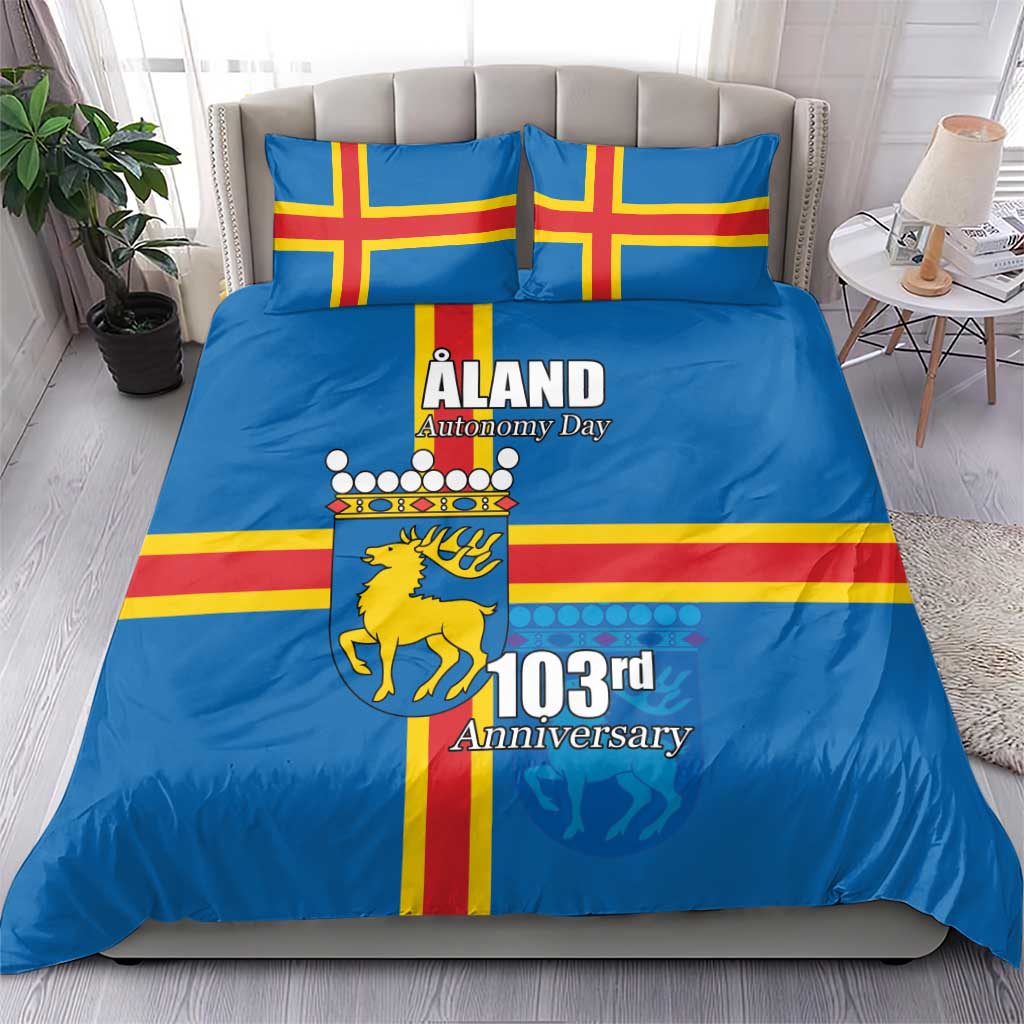 Aland's Autonomy Day Bedding Set 103rd Anniversary