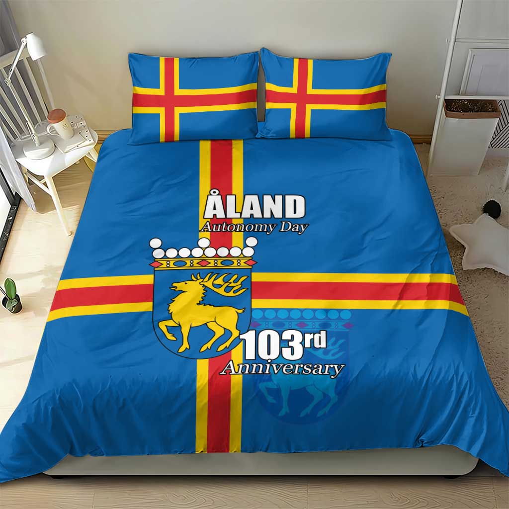Aland's Autonomy Day Bedding Set 103rd Anniversary