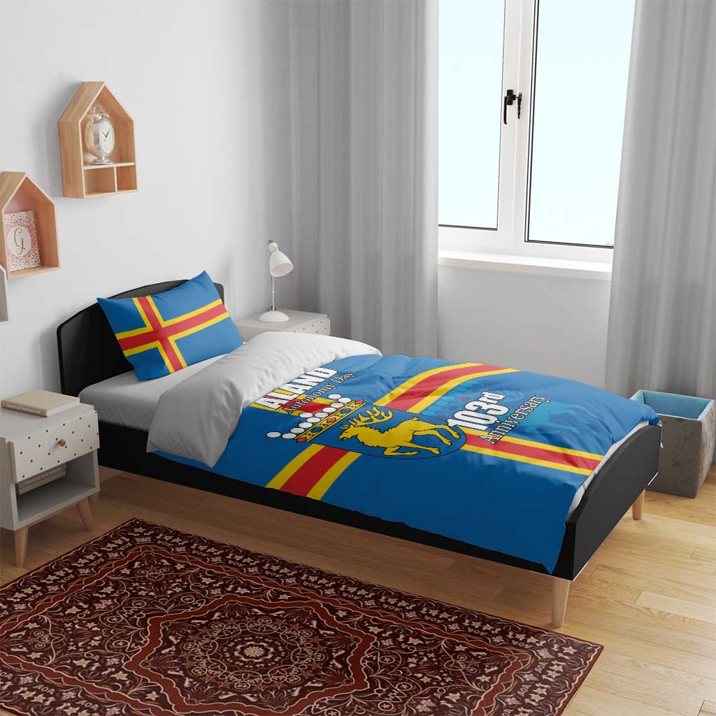 Aland's Autonomy Day Bedding Set 103rd Anniversary