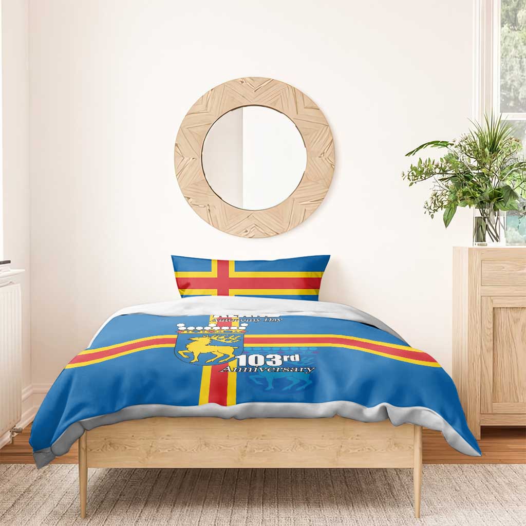 Aland's Autonomy Day Bedding Set 103rd Anniversary