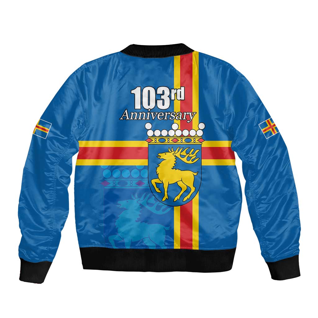 Aland's Autonomy Day Bomber Jacket 103rd Anniversary