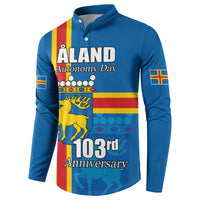 Aland's Autonomy Day Button Sweatshirt 103rd Anniversary