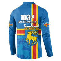 Aland's Autonomy Day Button Sweatshirt 103rd Anniversary