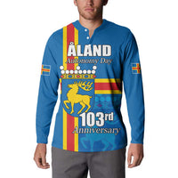 Aland's Autonomy Day Button Sweatshirt 103rd Anniversary