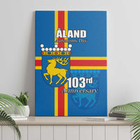 Aland's Autonomy Day Canvas Wall Art 103rd Anniversary