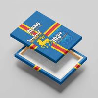 Aland's Autonomy Day Canvas Wall Art 103rd Anniversary