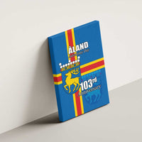 Aland's Autonomy Day Canvas Wall Art 103rd Anniversary
