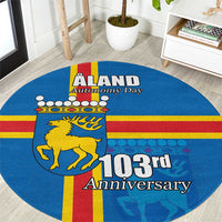 Aland's Autonomy Day Round Carpet 103rd Anniversary