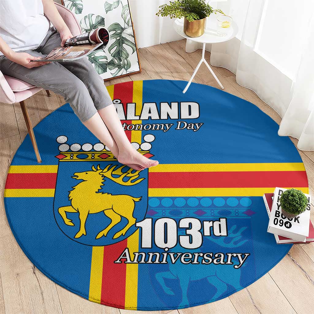 Aland's Autonomy Day Round Carpet 103rd Anniversary