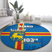 Aland's Autonomy Day Round Carpet 103rd Anniversary
