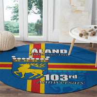 Aland's Autonomy Day Round Carpet 103rd Anniversary