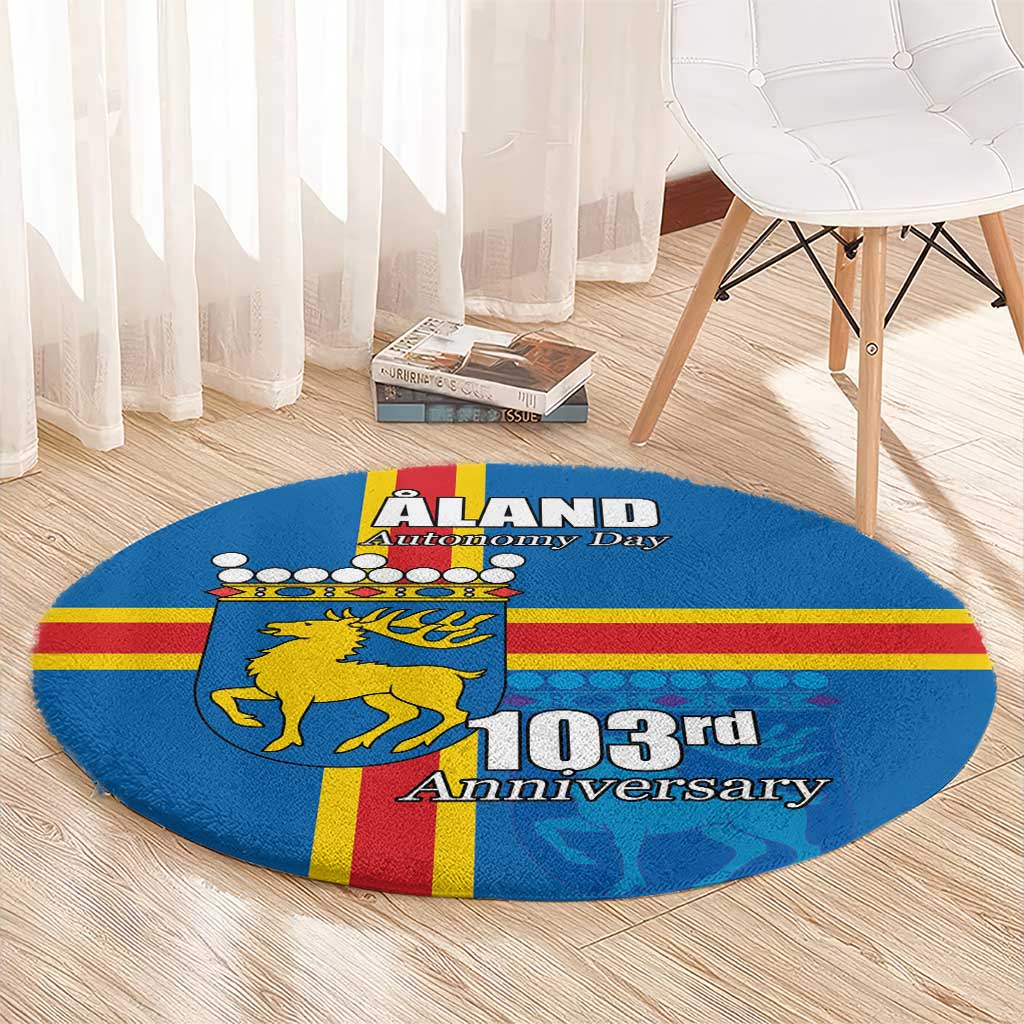 Aland's Autonomy Day Round Carpet 103rd Anniversary