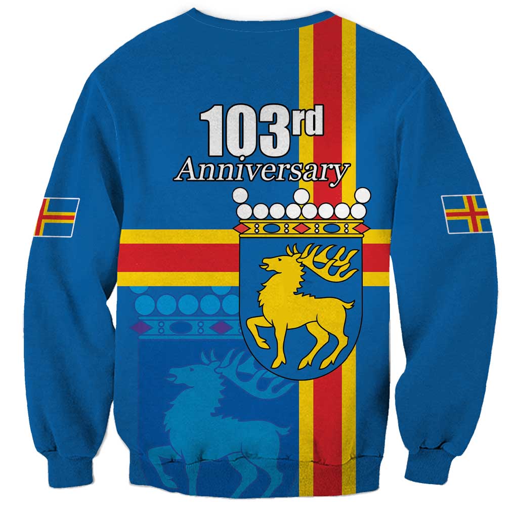 Aland's Autonomy Day Sweatshirt 103rd Anniversary