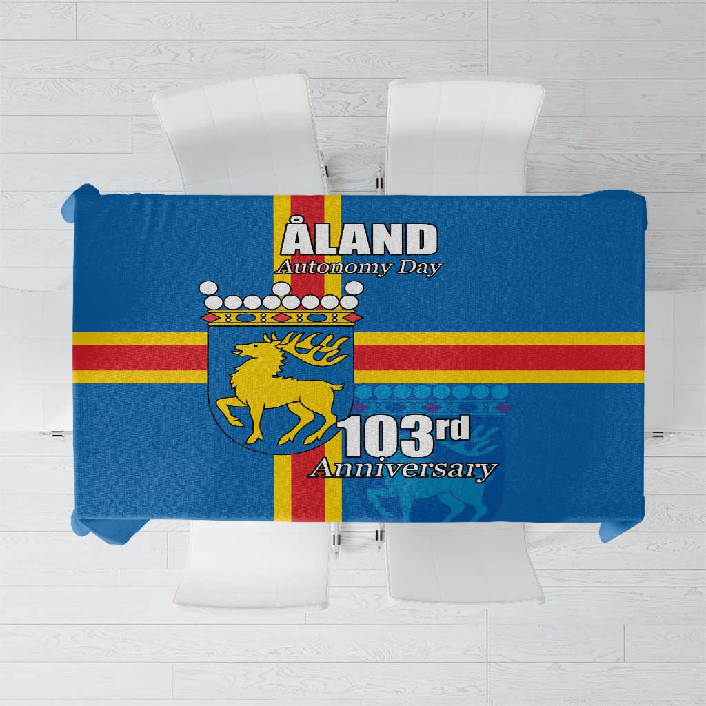 Aland's Autonomy Day Tablecloth 103rd Anniversary