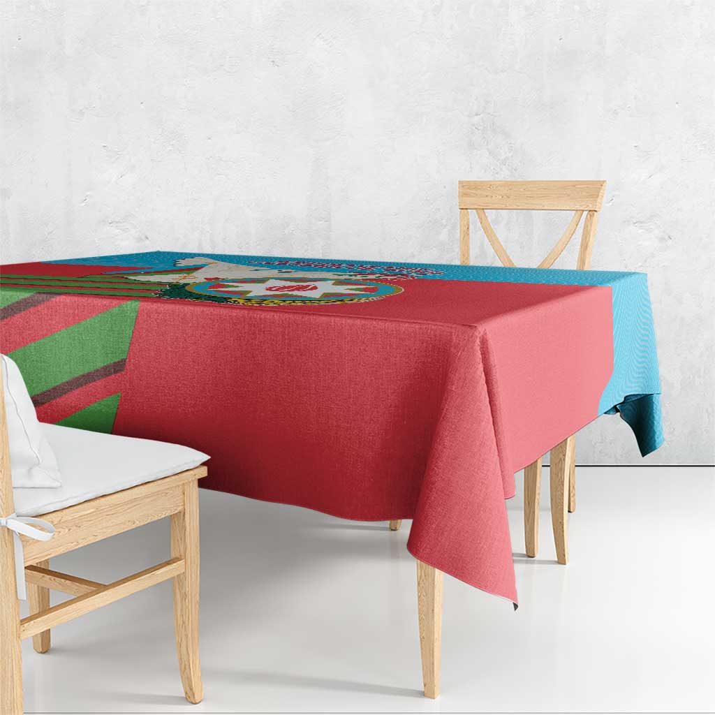 Azerbaijan Independence Day Tablecloth Mustəqillik Gunu