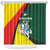 Lithuania Coat of Arms Shower Curtain Vytis and Gandras LT17 - Wonder Print Shop