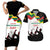 Lithuania Independence Day Couples Matching Short Sleeve Bodycon Dress and Hawaiian Shirt 16th February