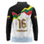 Lithuania Independence Day Long Sleeve Polo Shirt 16th February