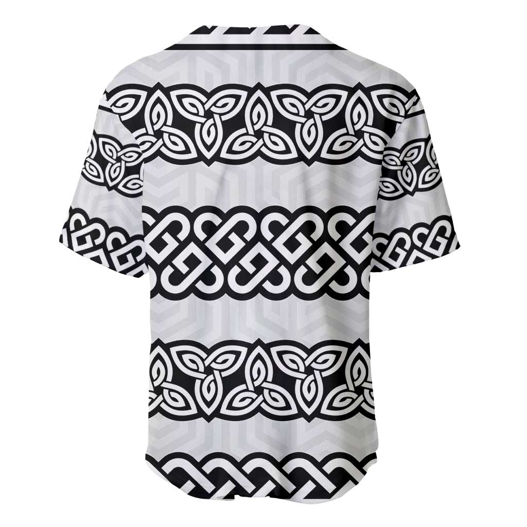 Ireland Celtic Pattern Baseball Jersey Celtic Knot