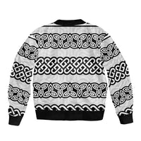 Ireland Celtic Pattern Bomber Jacket Celtic Knot