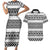 Ireland Celtic Pattern Couples Matching Short Sleeve Bodycon Dress and Hawaiian Shirt Celtic Knot