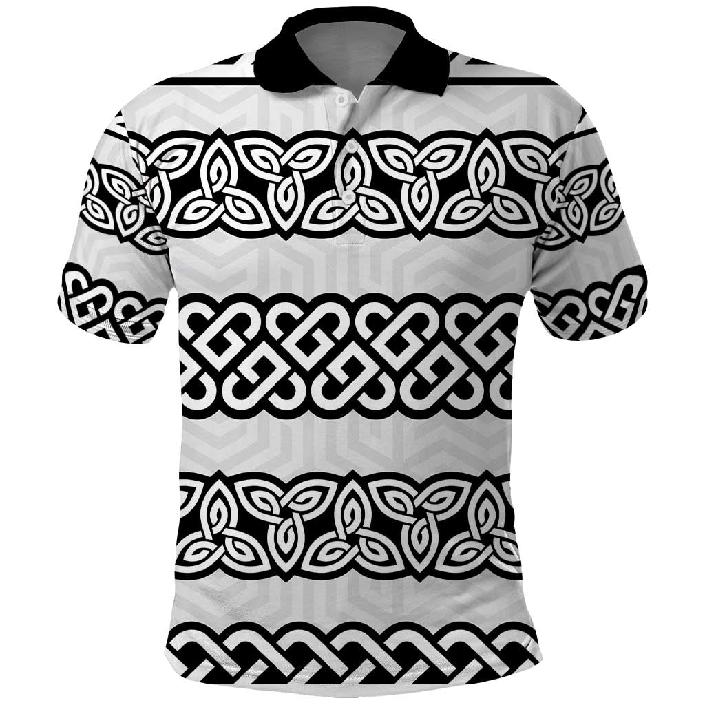 Ireland Celtic Pattern Polo Shirt Celtic Knot