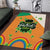 Ireland Irish Leprechaun with Shamrock Area Rug Ireland 17th March Saint Patrick's Day