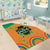 Ireland Irish Leprechaun with Shamrock Area Rug Ireland 17th March Saint Patrick's Day