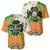 Ireland Irish Leprechaun with Shamrock Baseball Jersey Ireland 17th March Saint Patrick's Day