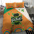 Ireland Irish Leprechaun with Shamrock Bedding Set Ireland 17th March Saint Patrick's Day