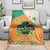 Ireland Irish Leprechaun with Shamrock Blanket Ireland 17th March Saint Patrick's Day