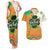 Ireland Irish Leprechaun with Shamrock Couples Matching Tank Maxi Dress and Hawaiian Shirt Ireland 17th March Saint Patrick's Day