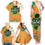 Ireland Irish Leprechaun with Shamrock Family Matching Tank Maxi Dress and Hawaiian Shirt Ireland 17th March Saint Patrick's Day