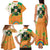 Ireland Irish Leprechaun with Shamrock Family Matching Tank Maxi Dress and Hawaiian Shirt Ireland 17th March Saint Patrick's Day