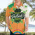 Ireland Irish Leprechaun with Shamrock Hawaiian Shirt Ireland 17th March Saint Patrick's Day