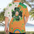 Ireland Irish Leprechaun with Shamrock Hawaiian Shirt Ireland 17th March Saint Patrick's Day