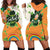 Ireland Irish Leprechaun with Shamrock Hoodie Dress Ireland 17th March Saint Patrick's Day