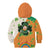 Ireland Irish Leprechaun with Shamrock Kid Hoodie Ireland 17th March Saint Patrick's Day