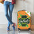 Ireland Irish Leprechaun with Shamrock Luggage Cover Ireland 17th March Saint Patrick's Day