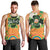 Ireland Irish Leprechaun with Shamrock Men Tank Top Ireland 17th March Saint Patrick's Day