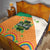 Ireland Irish Leprechaun with Shamrock Quilt Ireland 17th March Saint Patrick's Day