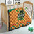 Ireland Irish Leprechaun with Shamrock Quilt Ireland 17th March Saint Patrick's Day