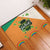 Ireland Irish Leprechaun with Shamrock Rubber Doormat Ireland 17th March Saint Patrick's Day