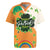 Ireland Irish Leprechaun with Shamrock Rugby Jersey Ireland 17th March Saint Patrick's Day