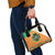 Ireland Irish Leprechaun with Shamrock Shoulder Handbag Ireland 17th March Saint Patrick's Day