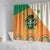 Ireland Irish Leprechaun with Shamrock Shower Curtain Ireland 17th March Saint Patrick's Day